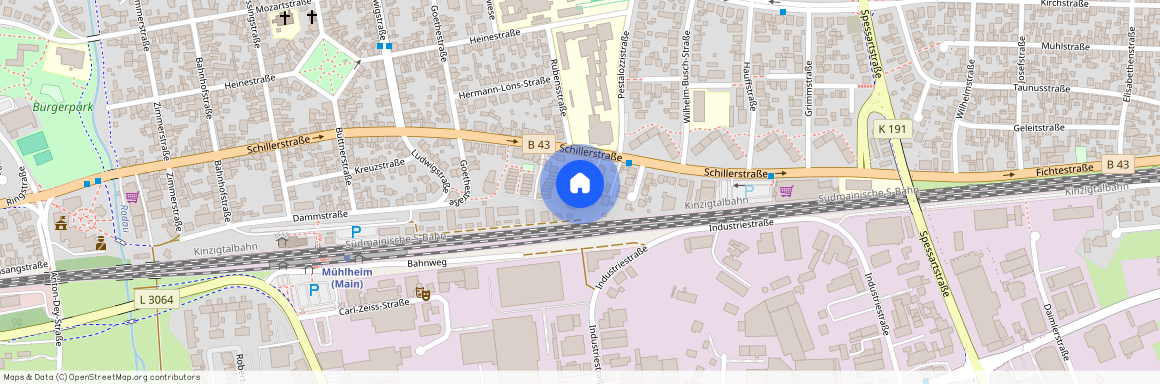 Schillerstrße 55B, 63165 Hessen - Mühlheim am Main