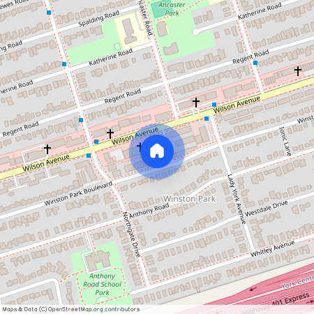 68, 68, Winston Park B, Blvd, 60, M3K 1C3, Toronto