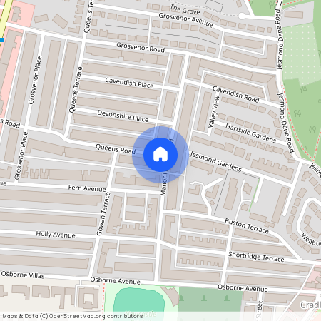 Flat C, 74-76, Queens Road, Jesmond, Newcastle Upon Tyne, NE2 2PR