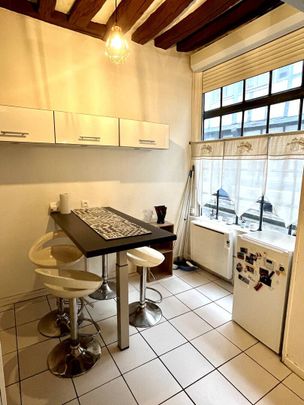 Beau studio meublé en location de 30,60m², situé rue Beffroy à Rouen, 590€ charges comprises - Photo 1