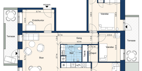 Bærvænget 1, st. th - Foto 3