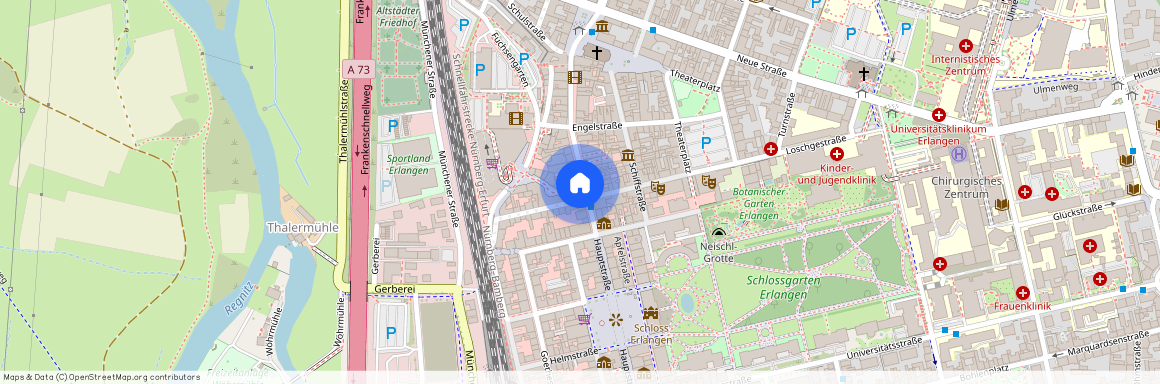 Hauptstraße, 91054, Hauptstraße    Erlangen