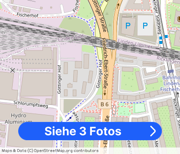 Demnächst frei! 1-Zimmer-Wohnung in Hannover Ricklingen - Foto 1