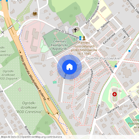 Osiedle Piastowskie, Bielsko-Biała, śląskie