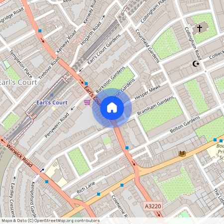 York Mansions, 215 Earls Court Road, Earl's Court, SW5