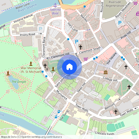 32, St Johns Hill, Shrewsbury, Shropshire