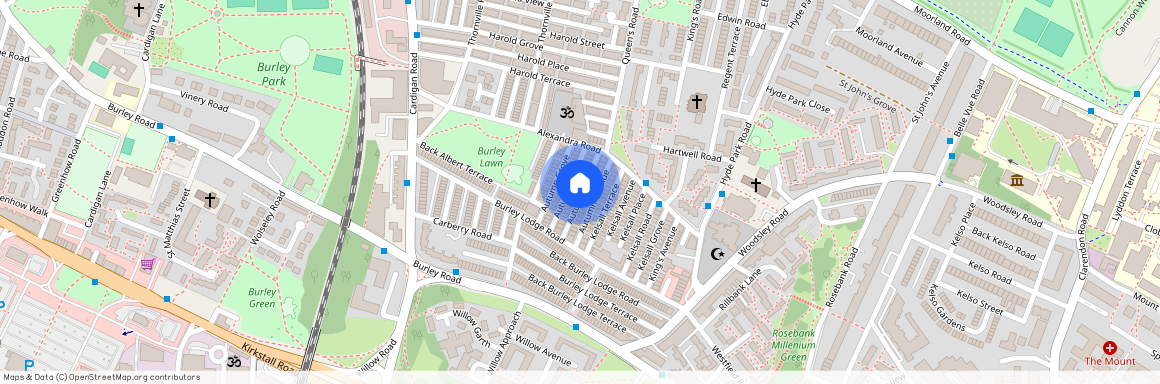 Autumn Street, Hyde Park, Leeds