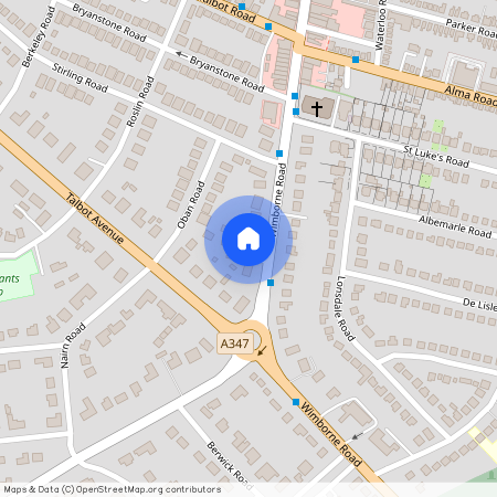 Wimborne Road, Bournemouth, BH3