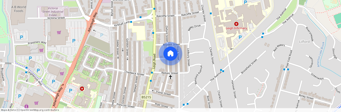 Oxford Street, Leigh, WN7