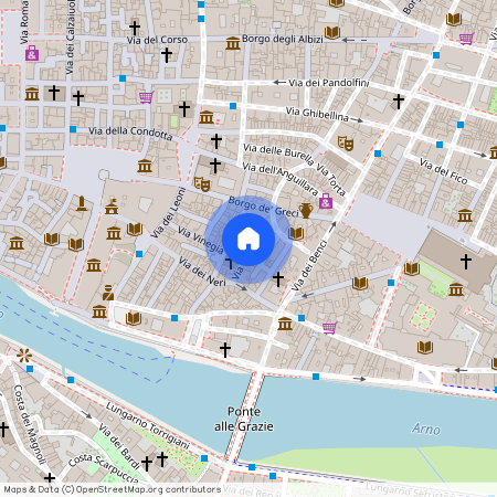 Via dei Rustici, Florence, Tuscany 50122