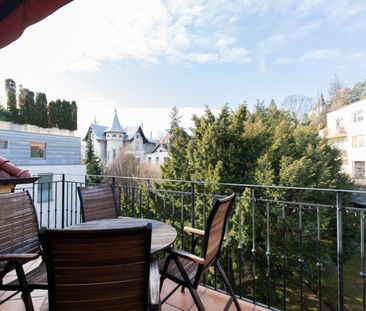 METROPOLITAN │Priestranný 4,5i mezonet vo ville pod Slavínom – Fotografia 1