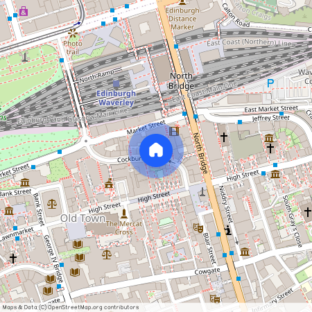 Cockburn Street Old Town, Edinburgh, EH1 1BS