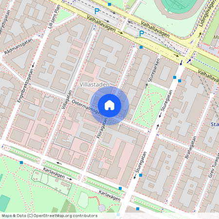 Floragatan, Stockholm