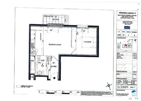 location Appartement T2 DE 40.35m² À ESBLY - Photo 5