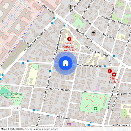 Via Giuseppe Mazzini 24 Santa Lucia Bergamo