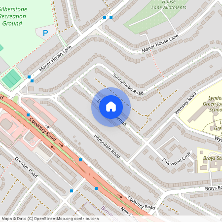 Saxondale Avenue, Birmingham, B26