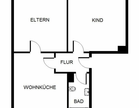 Etwas besonderes: 2-Zimmer-Citywohnung - Photo 1