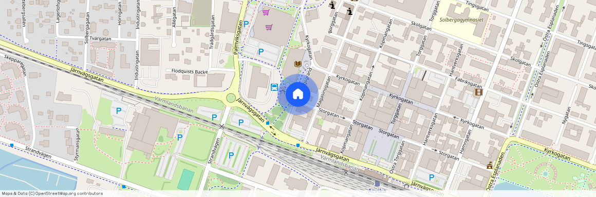 Solbergsgränd, Arvika