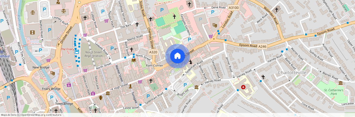High Street, Guildford, GU1 3DD, Surrey