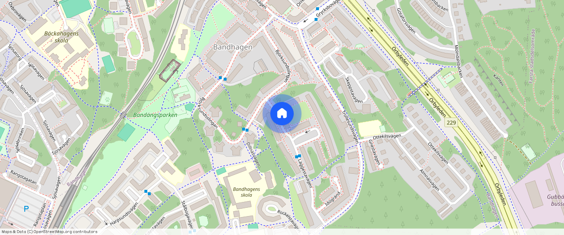 Läggestavägen **, Bandhagen