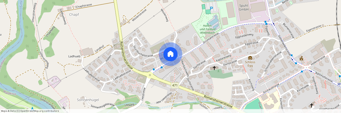 Im Grüntal 5, 9300 Wittenbach