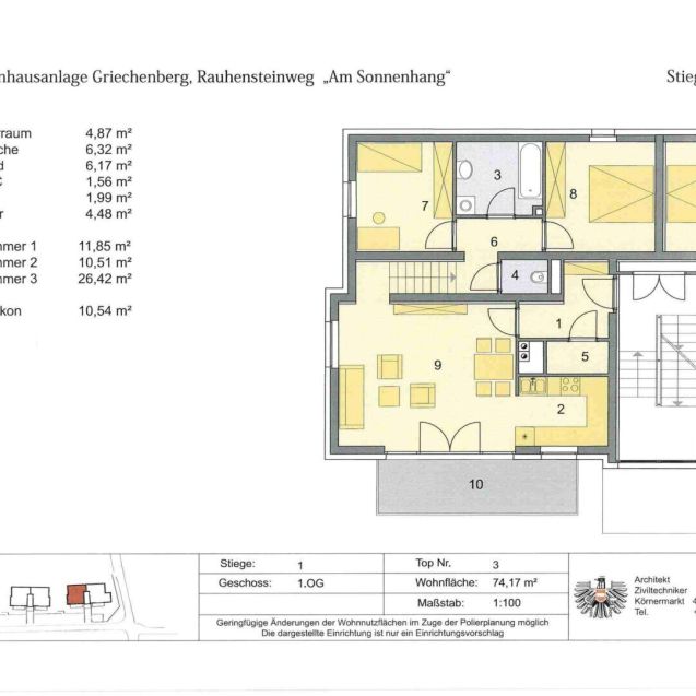 GEFÖRDERTE 3 ZIMMER-MIETWOHNUNG! FERNSICHT! - Photo 1