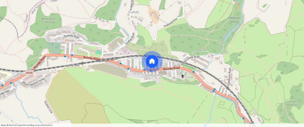 Glen View Street, Todmorden, OL14