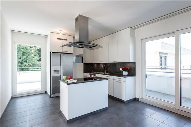 "Magnificent duplex penthouse with view over the lake and large terraces" - Photo 1