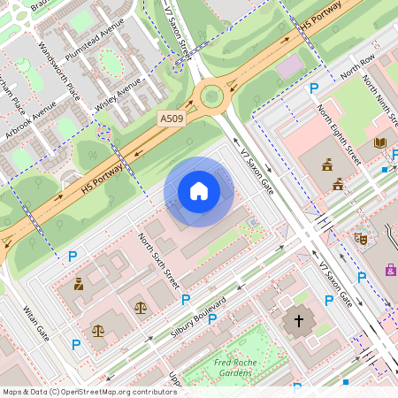 at Enigma Square, Flat 232, Enigma Square, 414 North Row MK9