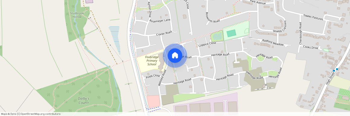 Heritage road, Castle Donington DE74