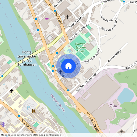 Residencial Taipei, Rua 11 de Junho, 91, Itoupava Norte, Blumenau - SC, 89052-001, Brazil