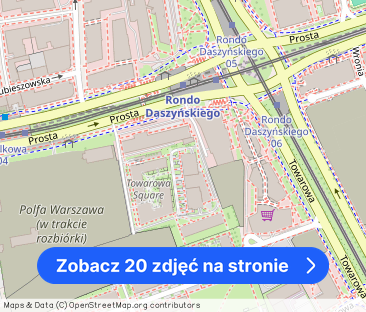 widok na panoramę miasta | towarowa towers - Zdjęcie 1