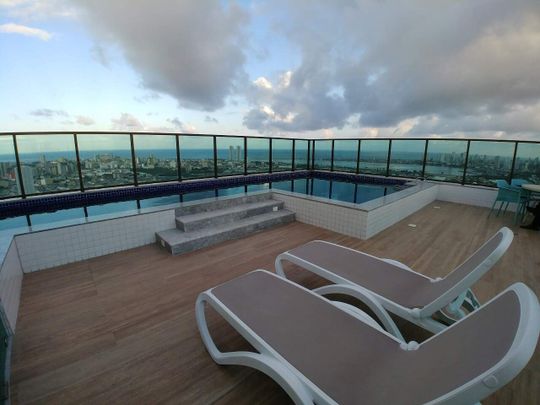 Apartamento para aluguel, 1 quarto, 1 suíte, 1 vaga, Ilha do Leite - Recife/PE - Foto 1