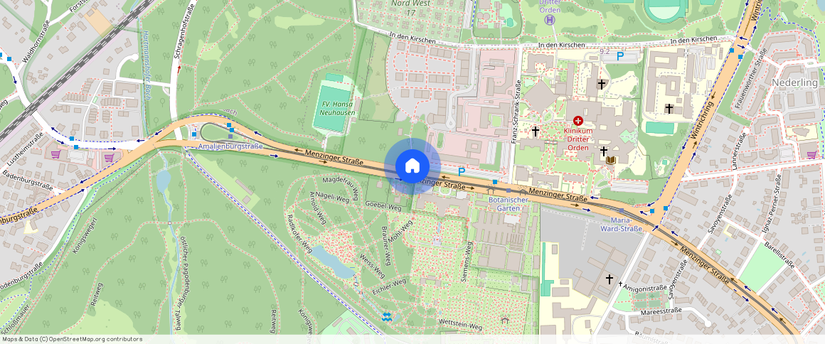 Menzinger Straße (ruhige Innenhoflage), 80638 München