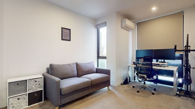 Light-Filled Brunswick East 2-Bedder: Balcony, Car Space, Trams at the Door! - Photo 1