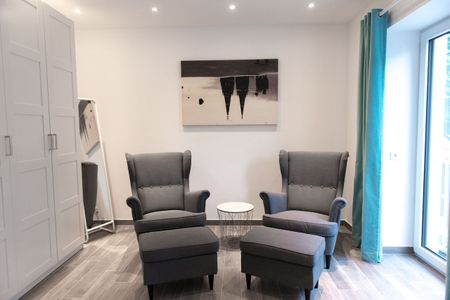 Cool + chic möbliert: Balkon-Wohnung Nähe Chlodwigplatz, Kölner Südstadt - Photo 2