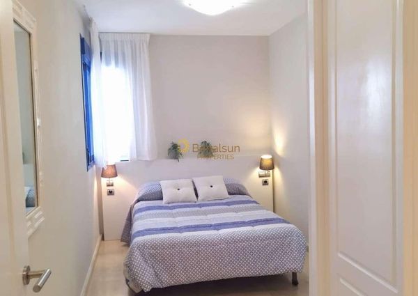 NICE APARTMENT WITH SEA VIEWS 150 METERS FROM THE BEACH IN BENALMADENA FOR RENT FOR LONG TERM