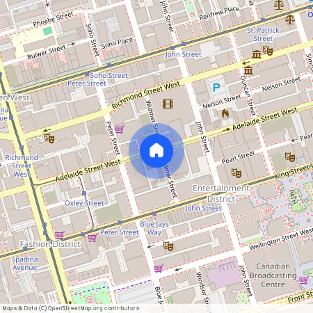 38 Widmer Street, Toronto