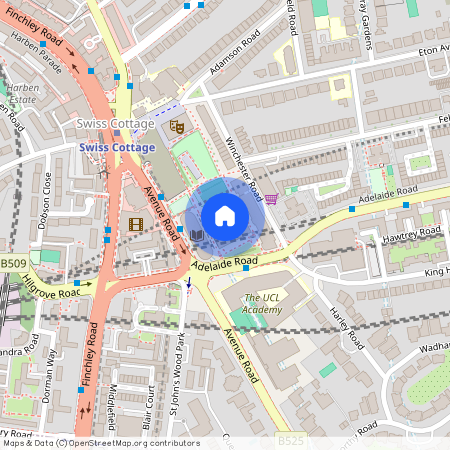 Adelaide Road, Swiss Cottage