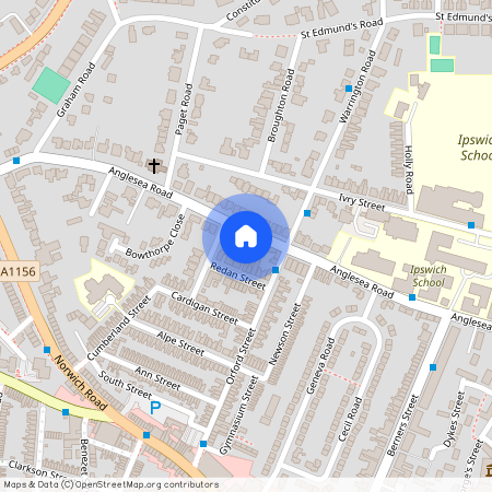 Anglesea Road, Ipswich, IP1