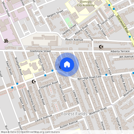 Stanley Avenue, Nottingham, NG7