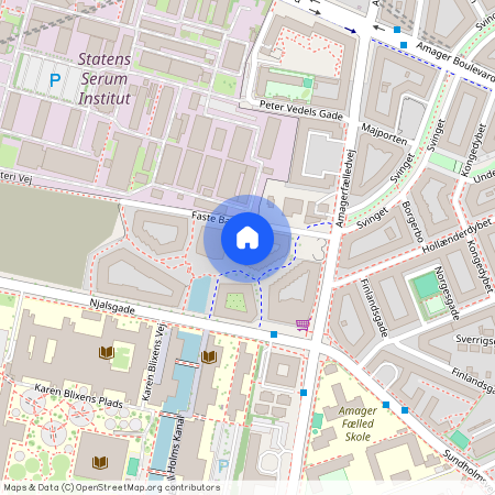 Faste Batteri Vej 92, 2300 København S, Helgagård - Bryggehusene