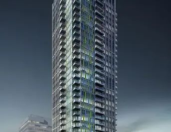 1 Bedroom condo, on 30th floor of Mark on 10th | 3001 - 901 10 Avenue SW, Calgary - Photo 1