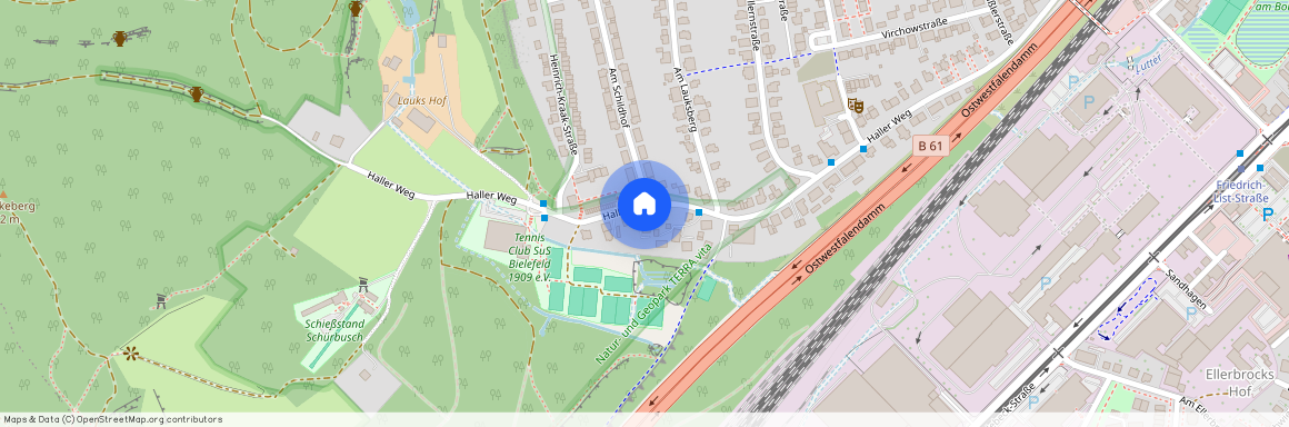 Haller Weg 65a Bielefeld Bielefeld Nordrhein-Westfalen 33617