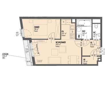 AB MÄRZ: Moderne 2-Zimmer Wohnung mit hochwertiger Ausstattung (Kai... - Photo 2