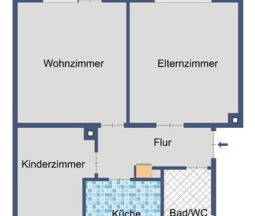 Gut geschnittene Wohnung mit Balkon - Photo 6