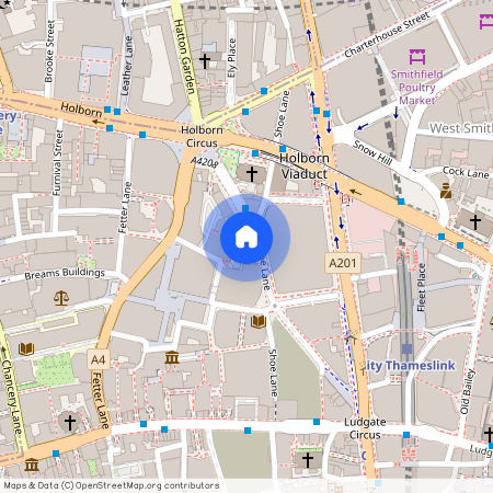 Shoe Lane, London, EC4A