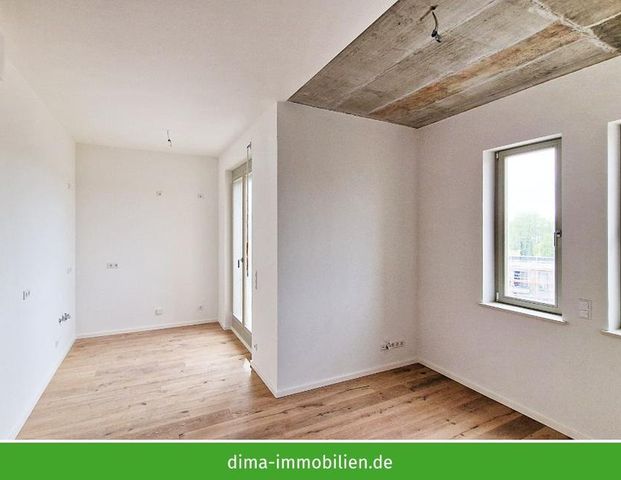ERSTBEZUG sanierte Papierfabrik | Familienwohnung mit Balkon am Wasser, 2 Bädern, Stellplatz u.v.m. - Foto 1