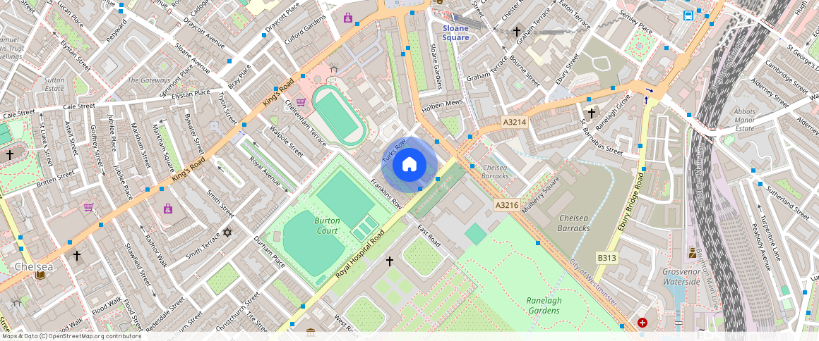 Sloane Court West, SW3, London