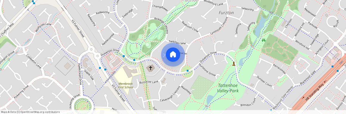 Dunkery Beacon, Furzton, Milton Keynes, MK4